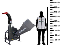 BlackStone BTC 100-PLUS aftakas hakselaar, takken tot 100 mm, detail 2