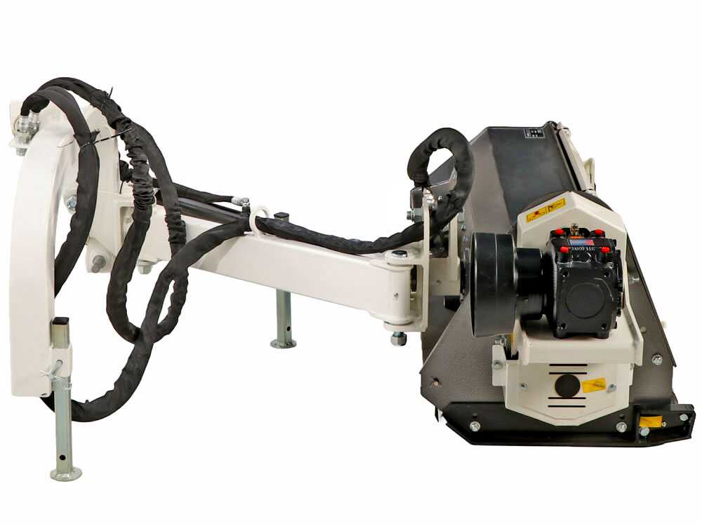 BlackStone BVL 145 L zijklepelmaaier met arm 145 cm, detail 2