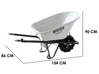 Accu motorkruiwagen laadvermogen 150 kg BlackStone CAR 150-P120, 24 V 12 Ah, detail 1