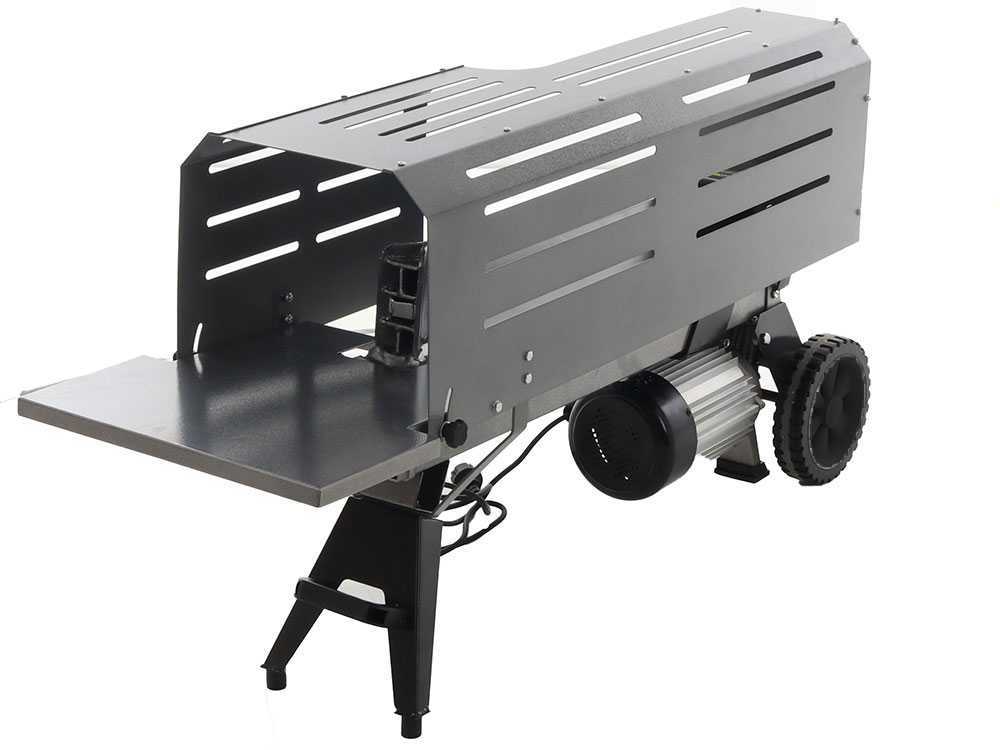 BlackStone EHL 6 elektrische houtklover, 6 ton, horizontaal, detail 2