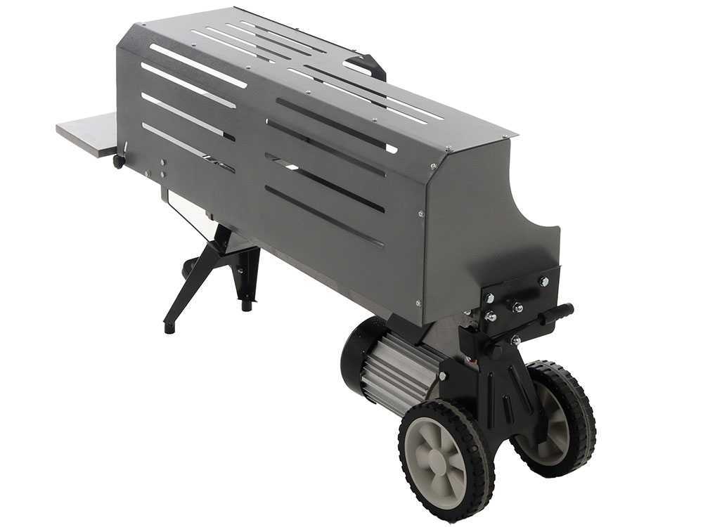BlackStone EHL 7 elektrische houtklover, 7 ton, horizontaal, detail 2