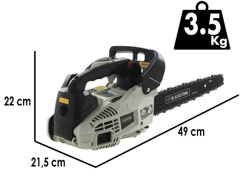 BlackStone LCS 25-10C benzine kettingzaag voor snoeien, zwaard 25 cm, detail 1
