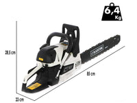BlackStone LCS 52-18 benzine kettingzaag, zwaard 45 cm, detail 1