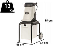 BlackStone SHRED 45 BL PLUS elektrische hakselaar, takken tot 45 mm, detail 1