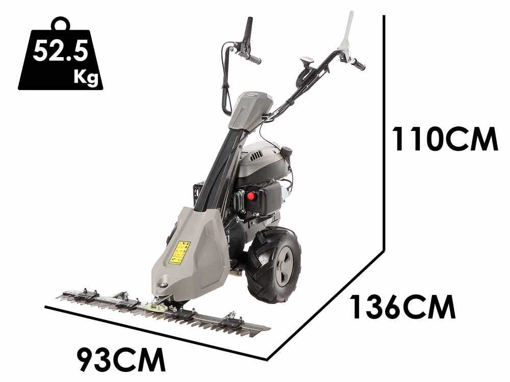 Balkmaaier 88 cm BlackStone SM 65-880, 196 cc motor, detail 1