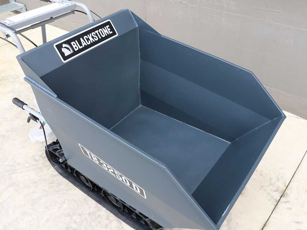 Rupsdumper laadvermogen 320 kg BlackStone TB 3250 D, detail 2