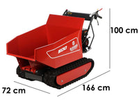 Rupsdumper laadvermogen 500 kg Blue Bird Carrier 500 DH, detail 1