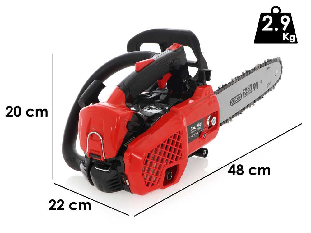 Blue Bird CSP 270 T benzine kettingzaag voor snoeien, zwaard 25 cm, detail 1