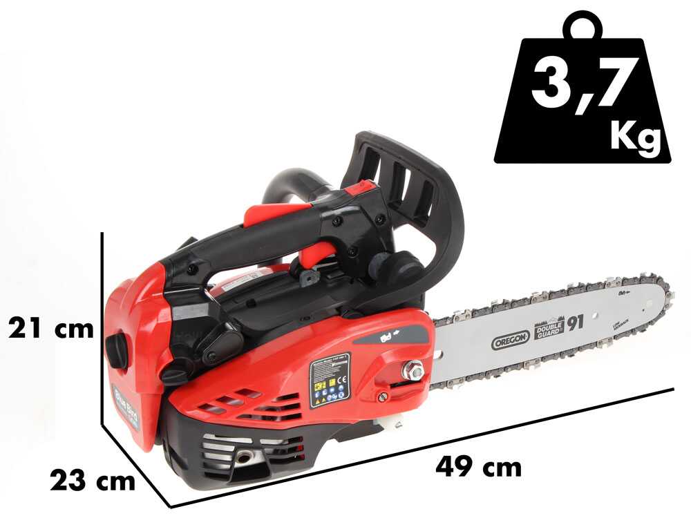 Blue Bird CSP 280T benzine kettingzaag, zwaard 25 cm, detail 1