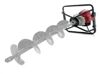 Benzine grondboor Blue Bird NEA HO 35, motor Honda GX 35, zonder boor, detail 2