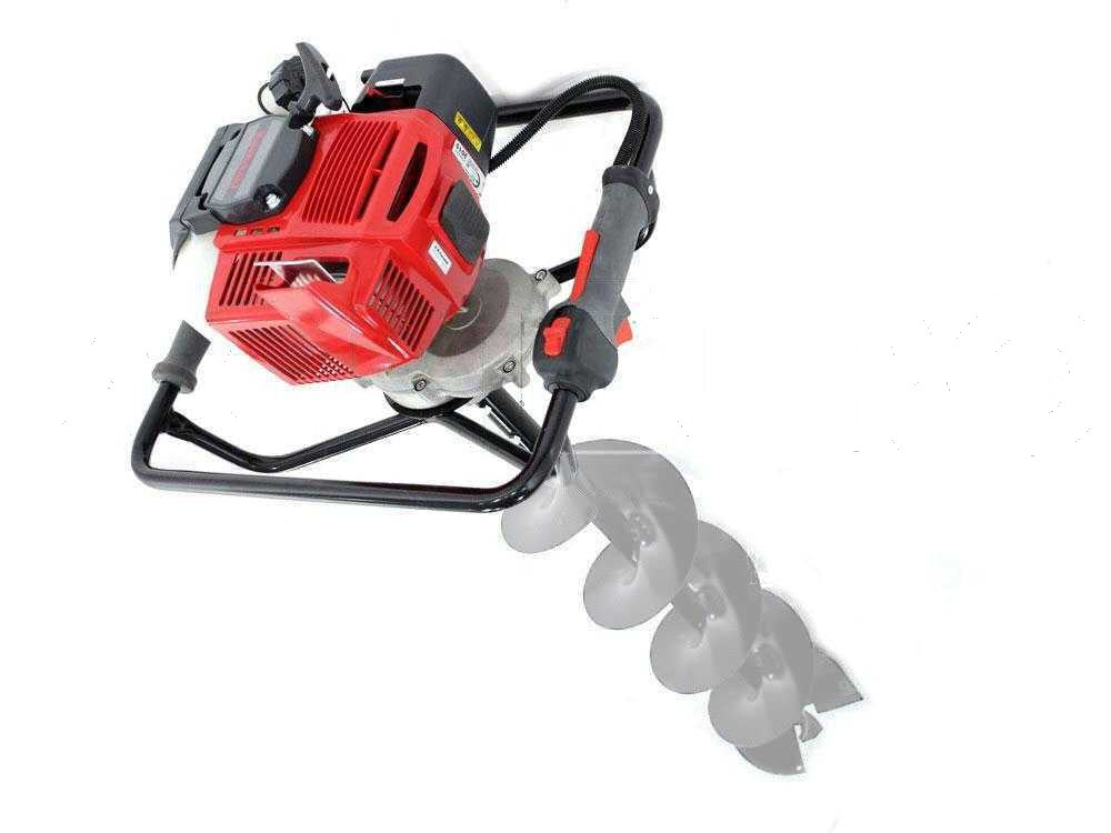 Benzine grondboor Blue Bird NEA TJ 53 E, motor Kawasaki TJ 53 E, zonder boor, detail 2