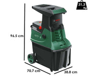 Bosch AXT 25 D elektrische hakselaar, takken tot 40 mm, detail 1