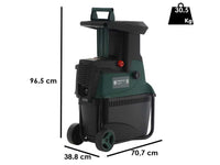 Bosch AXT 25 TC elektrische hakselaar, takken tot 45 mm, detail 1