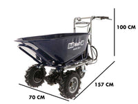 Accu motorkruiwagen laadvermogen 230 kg BullMach Helios 230 D, 48 V 2 Ah, detail 1