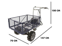 Accu motorkruiwagen laadvermogen 230 kg BullMach Helios 230 O, 48 V 2 Ah, detail 1