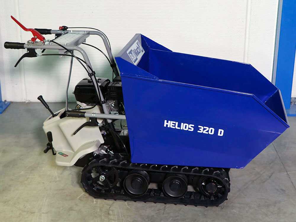 Rupsdumper laadvermogen 320 kg BullMach HELIOS 320 D, detail 2