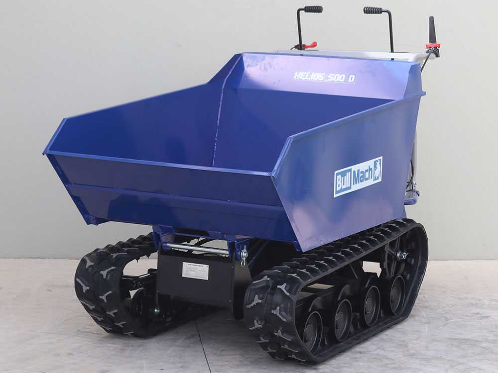 Rupsdumper laadvermogen 500 kg BullMach Helios 500 D, detail 2