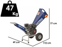 BullMach Hercules 50 L benzine hakselaar, takken tot 50 mm, detail 1