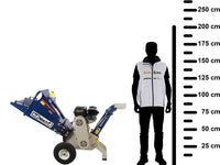 BullMach Hercules 65 L benzine hakselaar, takken tot 65 mm, detail 1