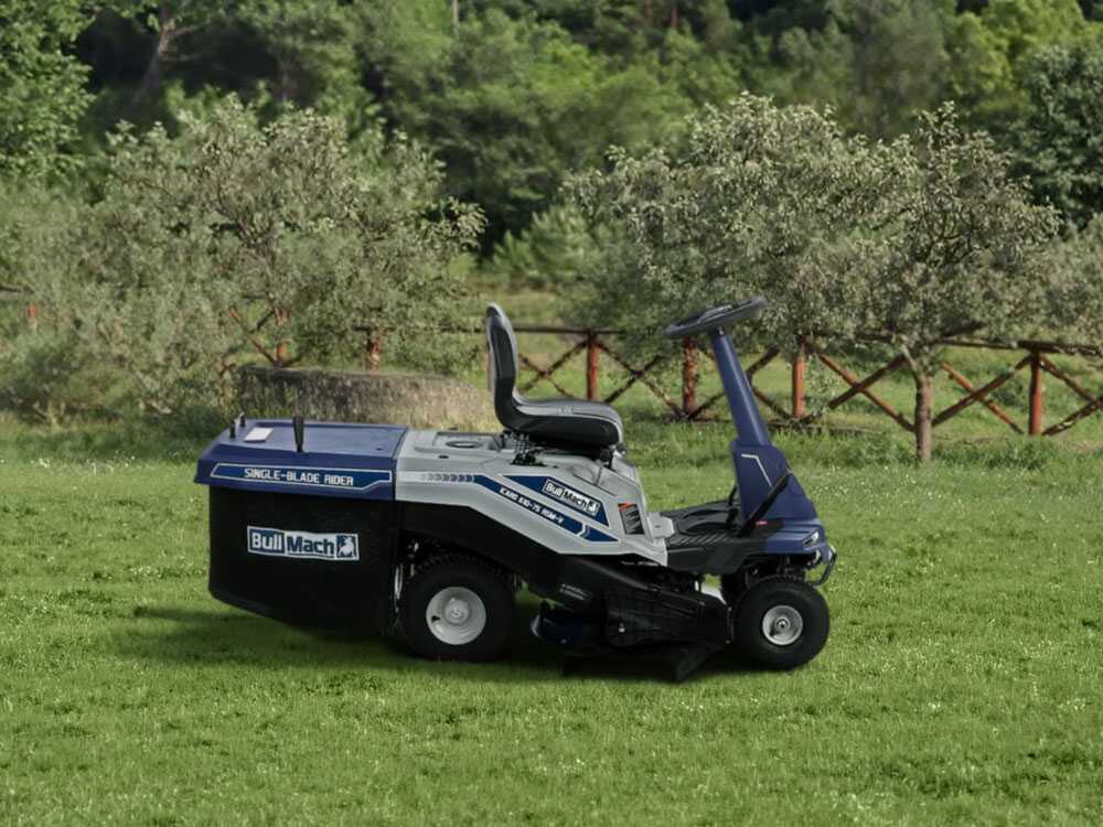 BullMach ICARO 610-75 RSM-V zitmaaier met opvangbak 61 cm, traploos, detail 1