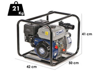 BullMach LYMPHIA 50 benzine motorpomp, aansluiting 50 mm, detail 1