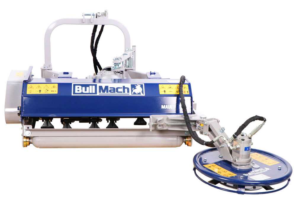 BullMach Maia 135 S klepelmaaier met tussenrijschijf 135 cm, detail 2