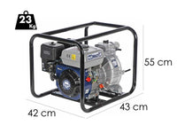 BullMach NERINA 50 benzine motorpomp voor vuil water, detail 1