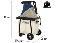 BullMach Tersic 40 L elektrische hakselaar, takken tot 40 mm, detail 1
