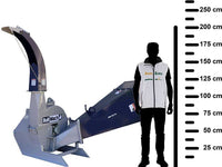 BullMach ZEUS 150 aftakas hakselaar, takken tot 150 mm, detail 2
