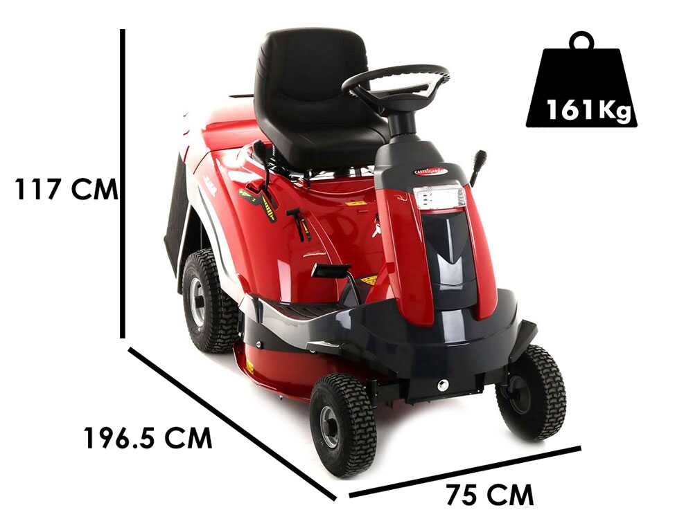 Castelgarden XF 135 HD zitmaaier met opvangbak 72 cm, hydrostaat, detail 1