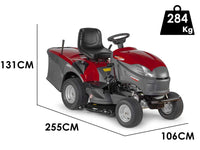 Castelgarden XHT 240 4WD gazontractor met opvangbak 102 cm, hydrostaat, detail 2