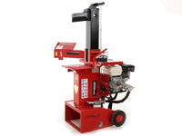 Ceccato Olindo BULL SPL12H GX200 benzine houtklover, 12 ton, verticaal, detail 2