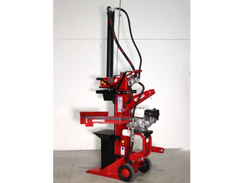 Ceccato Olindo BULL SPL16H benzine houtklover, 16 ton, verticaal, detail 2