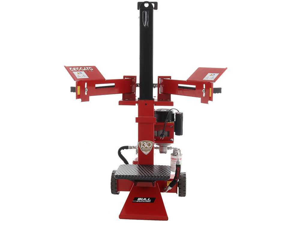 Ceccato Olindo BULL SPLE 6L elektrische houtklover, 6 ton, verticaal, detail 2