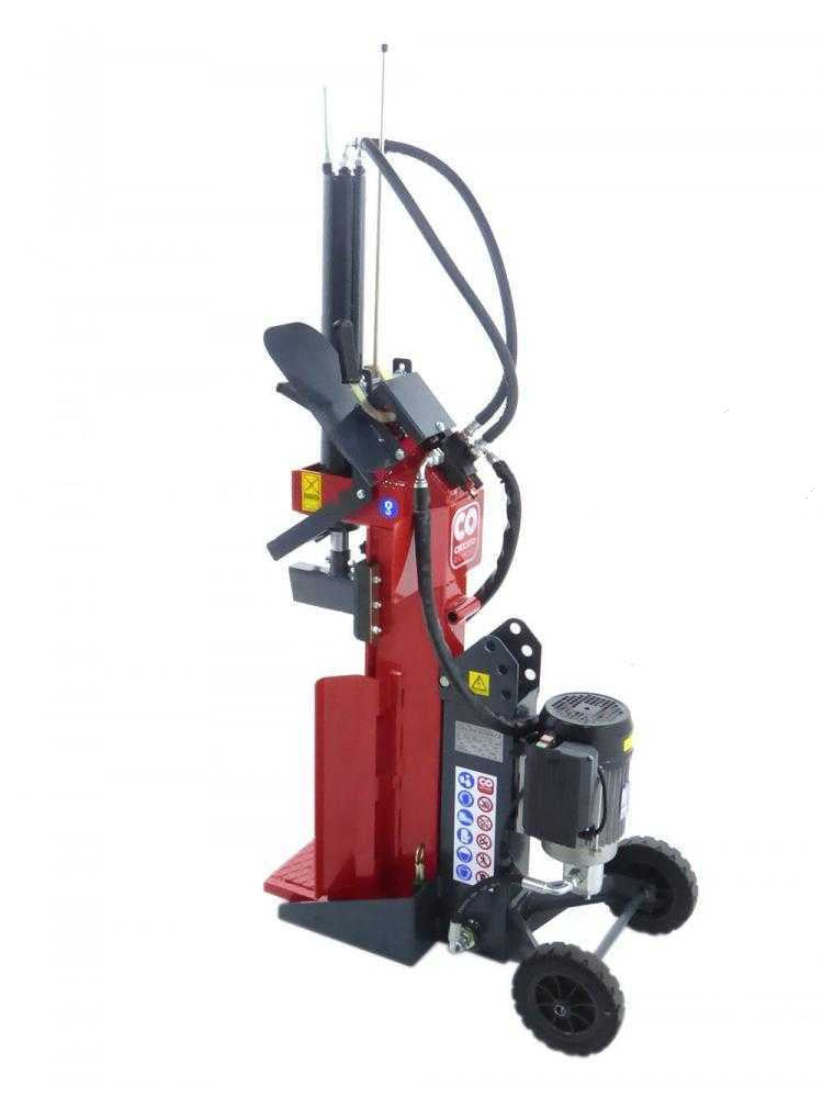 Ceccato Olindo BULL SPLE10-POL 10 elektrische houtklover, 10 ton, detail 2