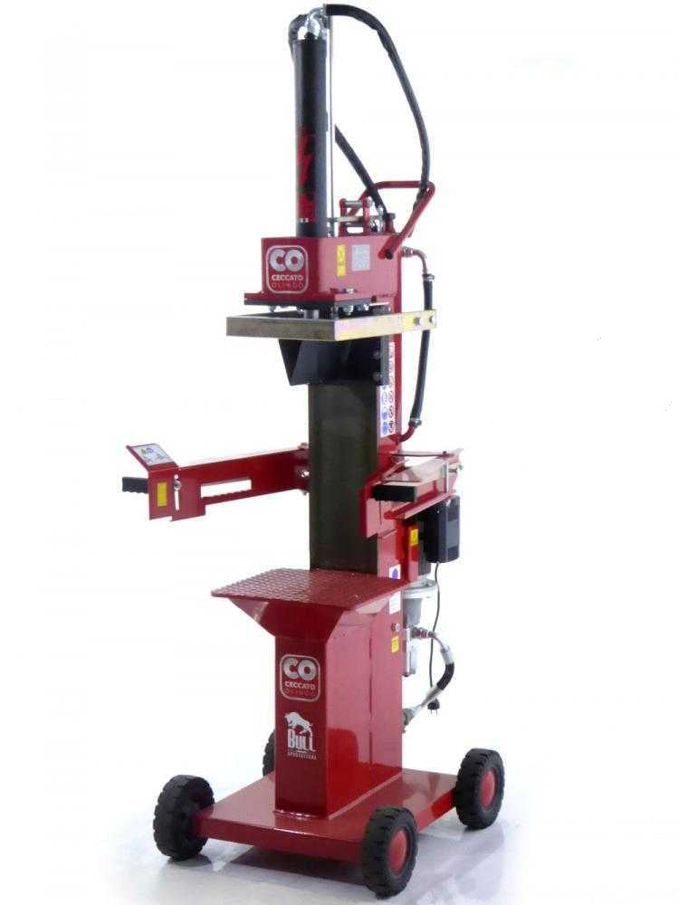 Ceccato Olindo BULL SPLE13R4 13 elektrische houtklover, 13 ton, verticaal, slag 500 mm, detail 2