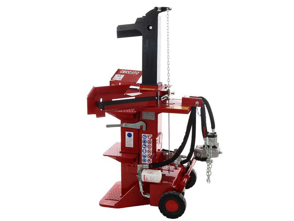 Ceccato Olindo BULL SPLT12F aftakas houtklover, 12 ton, verticaal, detail 2