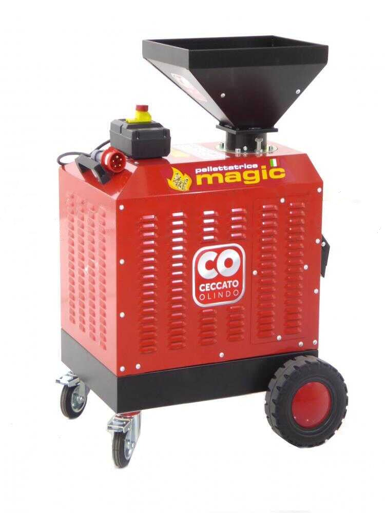 Ceccato Olindo elektrische pelletmachine, 400 V 7,5 pk, detail 2
