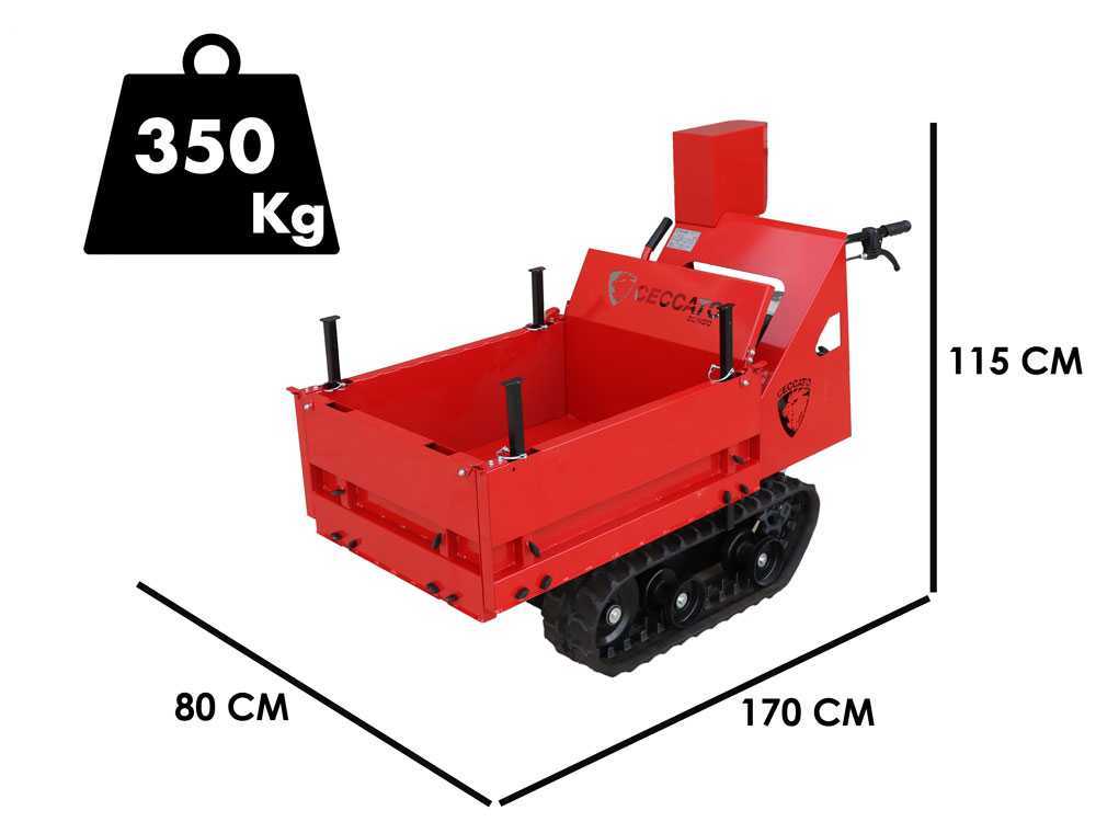 Ceccato Olindo Tritone BIG CINGO benzine hakselaar, takken tot 80 mm, detail 2