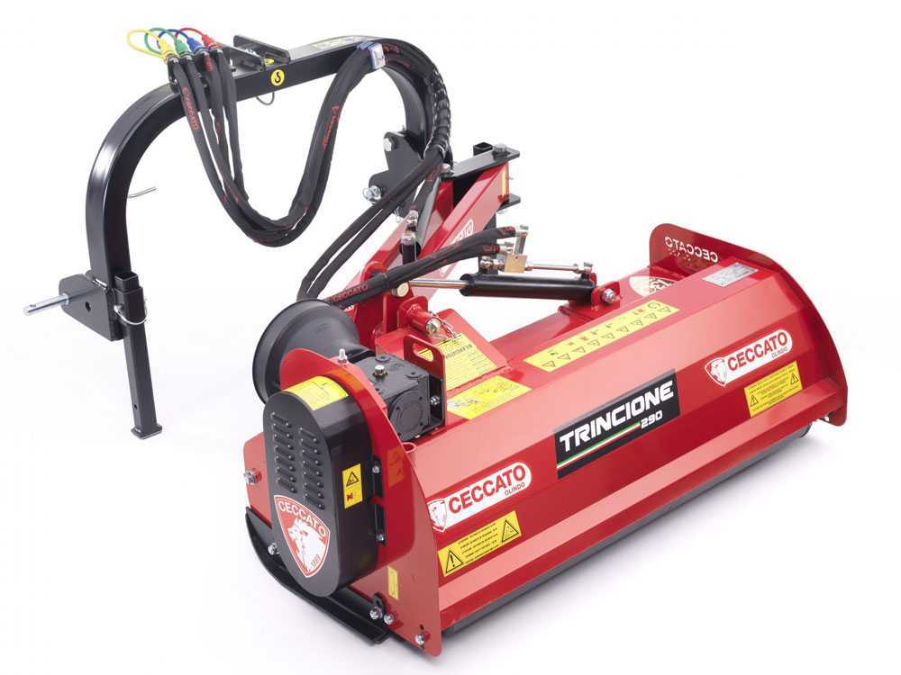 Ceccato Olindo trincione 290 argini 1200 zijklepelmaaier met arm 120 cm, detail 2