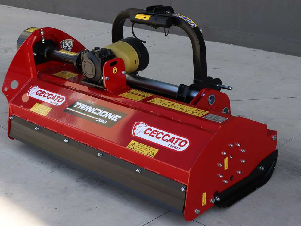 Ceccato Olindo Trincione 380 klepelmaaier 140 cm, handmatig verschuifbaar, detail 2