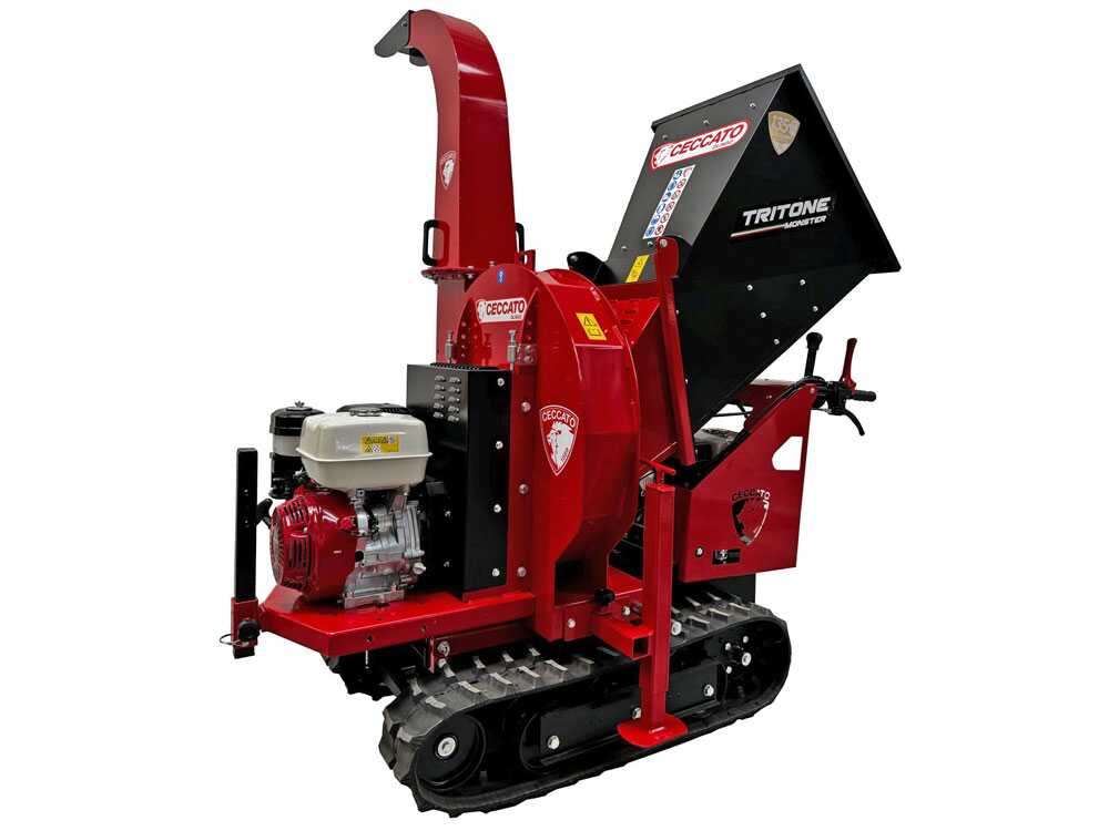 Ceccato Olindo Tritone Monster Cingo benzine hakselaar, takken tot 100 mm, detail 2