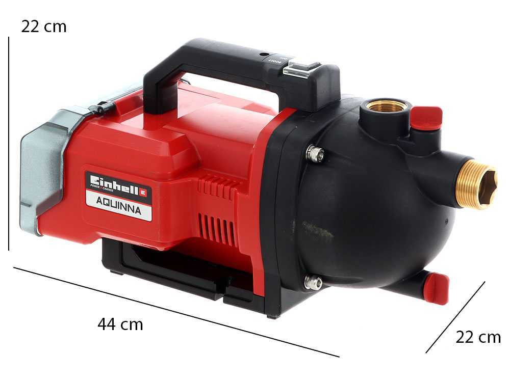 Einhell AQUINNA tuinpomp, zonder accu, detail 2