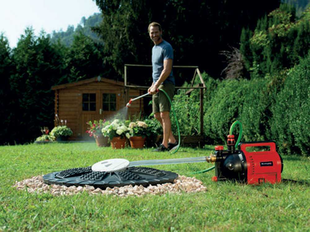 Einhell GC-GP 1045 E tuinpomp, detail 1