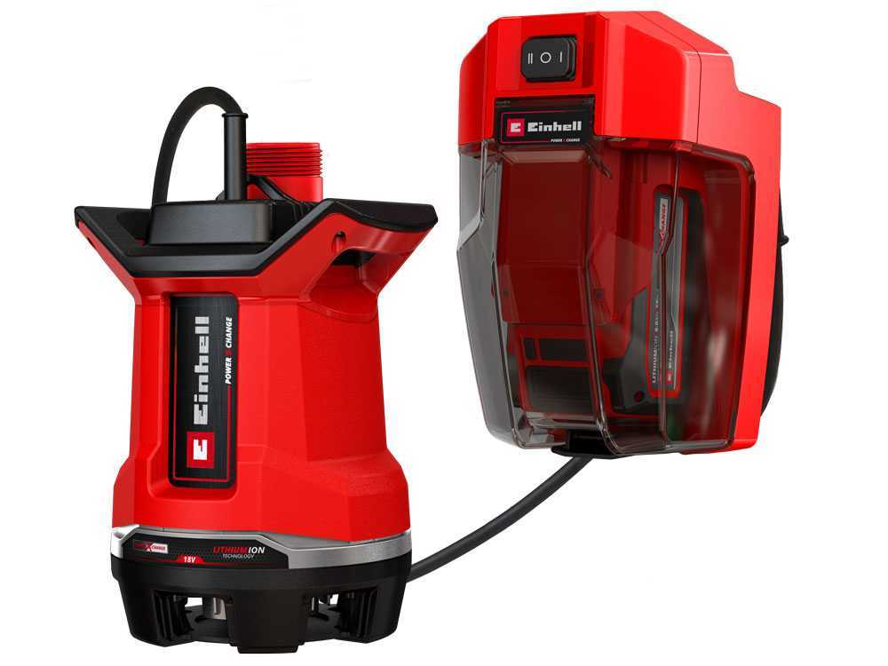Einhell GE-DP 18/25 dompelpomp voor vuil water, zonder accu, detail 2