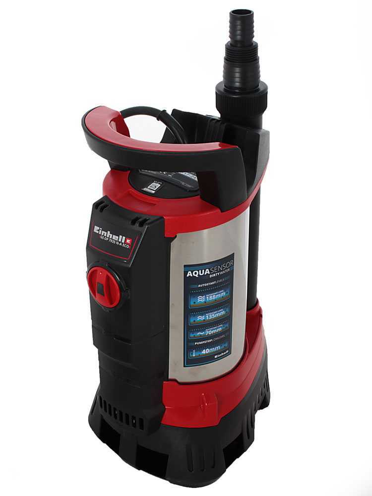 Einhell GE-DP 7935 N-A ECO dompelpomp voor vuil water, detail 2