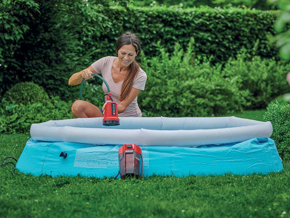 Einhell GE-SP 18 LL Li dompelpomp voor schoon water, zonder accu, detail 2