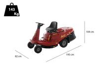 Eurosystems ASSO 67 zitmaaier met opvangbak 67 cm, Briggs & Stratton, detail 1