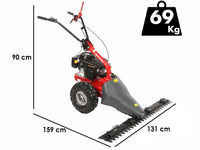 Balkmaaier 127 cm Eurosystems M310, motor Loncin 196 OHV, detail 1