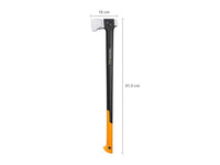 Fiskars X36 kloofbijl, 91,5 cm, blad L, detail 2